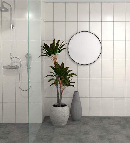 Wandtegel Villeroy & boch White&cream Wit glans