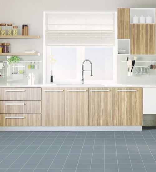 Sampletegel Sottocer Concept Blauw mat