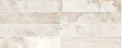Vloertegel Sichenia Pavebrick Wit mat 8x41 cm