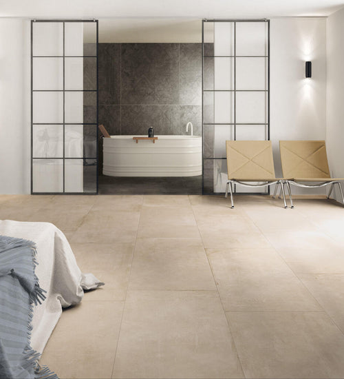 Vloertegel Fondovalle Portland Beige mat