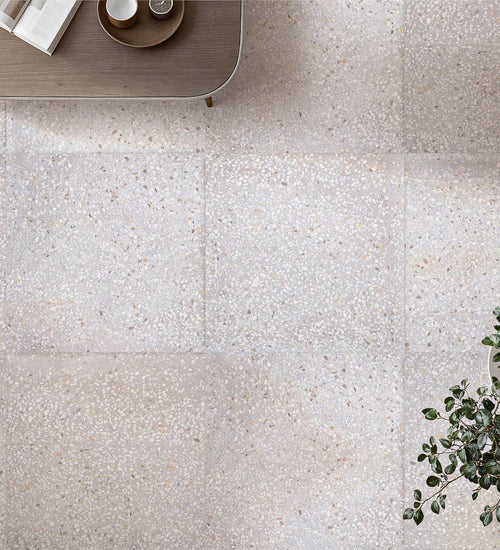 Vloertegel Sphinx Terrazzo Grijs mat