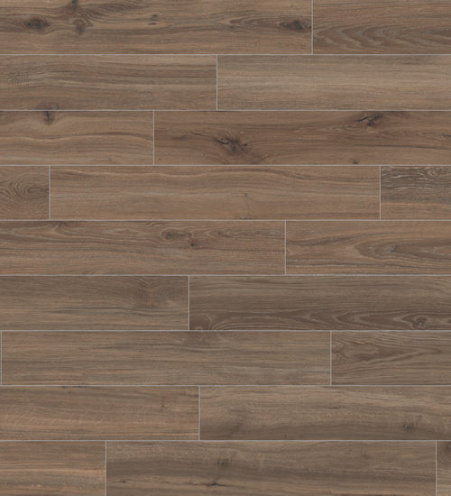 Vloertegel Geo tiles Borneo Bruin mat 20x120 cm