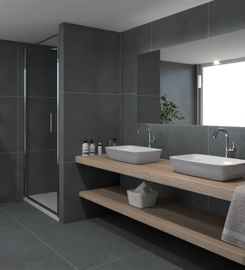 Vloertegel Pastorelli Biophilic Antraciet mat