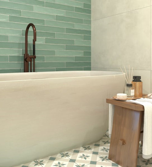 Wandtegel Sottocer Sense Groen mat