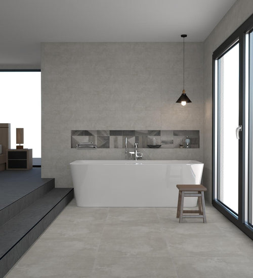 Vloertegel Villeroy & boch Atlanta Grijs mat