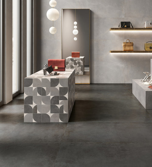 Vloertegel Century Blend Antraciet mat