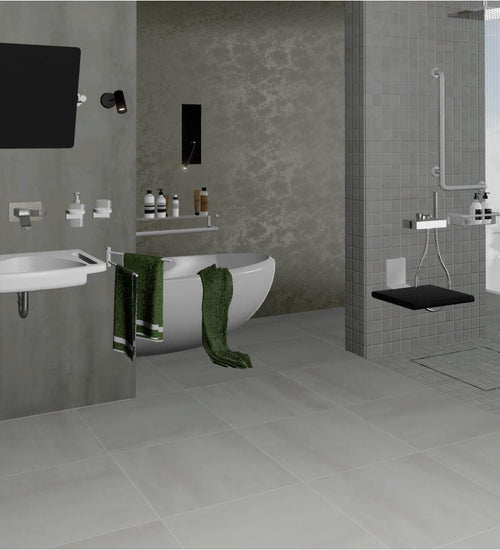 Vloertegel Villeroy & boch Metalyn Grijs mat