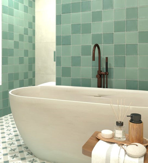 Wandtegel Sottocer Sense Groen mat