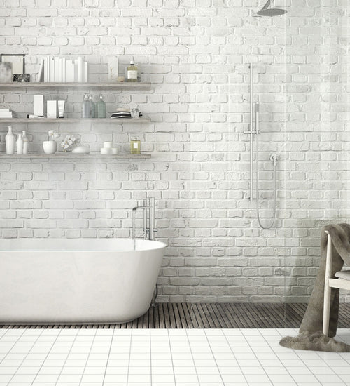 Vloertegel Sottocer Concept Wit mat 20x20 cm