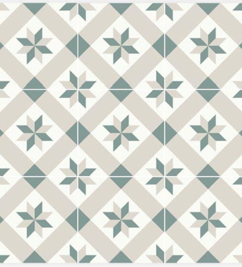 Vloertegel Sottocer Lamoral Multicolor mat 20x20 cm