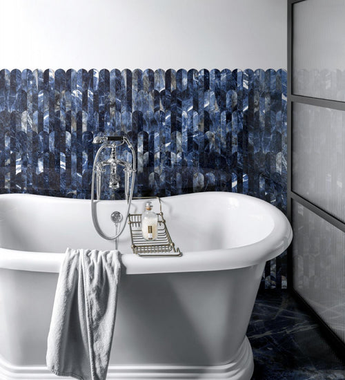 Vloertegel Marazzi italie Allmarble Blauw glans