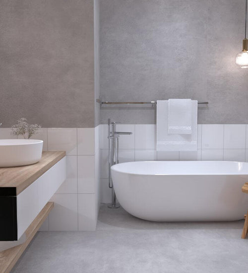 Wandtegel Rako System Wit glans