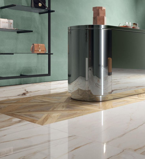 Sampletegel Flaviker Supreme evo Wit glans