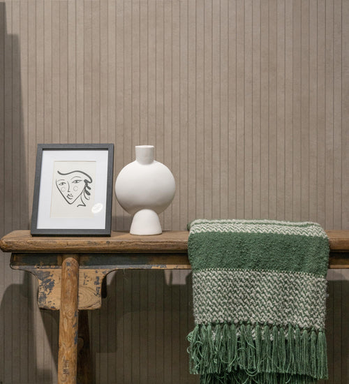 Decoratietegel Sichenia Concrete Bruin mat 20x120 cm