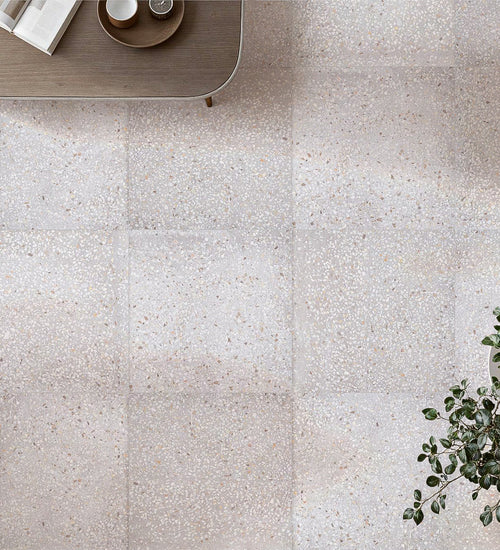 Vloertegel Sphinx Terrazzo Grijs mat