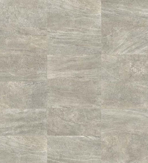 Vloertegel Novabell Aspen Grijs mat 100x100 cm