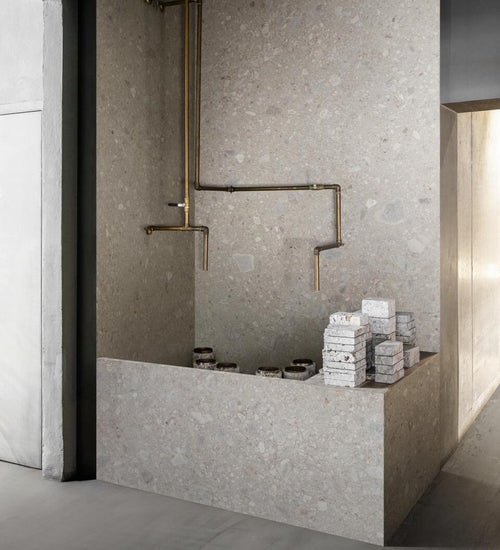 Vloertegel Marazzi italie Grandestonelook Grijs mat 120x278 cm