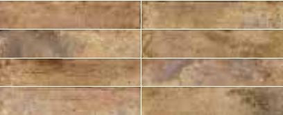 Vloertegel Sichenia Pavebrick Bruin mat 8x41 cm