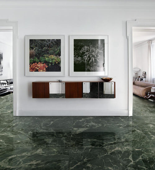 Vloertegel Marazzi italie Grandemarble Groen glans