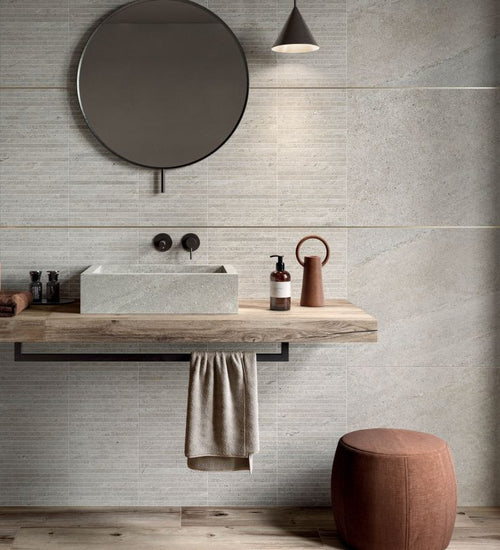 Sampletegel Flaviker Rockin Wit mat