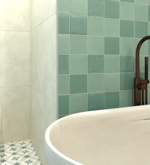 Wandtegel Sottocer Sense Groen mat