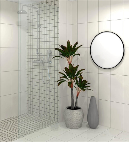 Wandtegel Villeroy & boch White&cream Wit mat