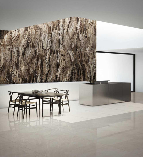 Vloertegel Marazzi italie Grandemarble Bruin mat