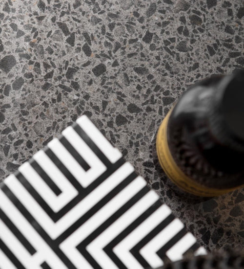 Vloertegel Marazzi italie Pinch Zwart mat