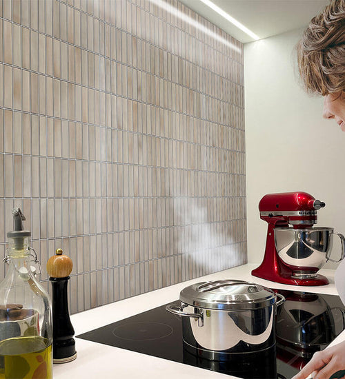 Wandtegel Sottocer Lumen Beige mat 15x30 cm