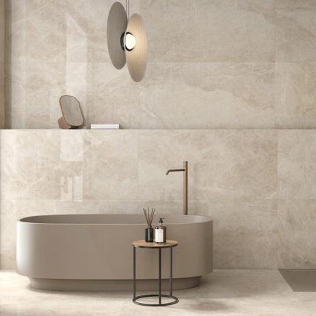 Vloertegel Geo tiles Taj mahal Beige glans