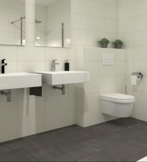 Vloertegel Villeroy & boch Hudson Antraciet mat