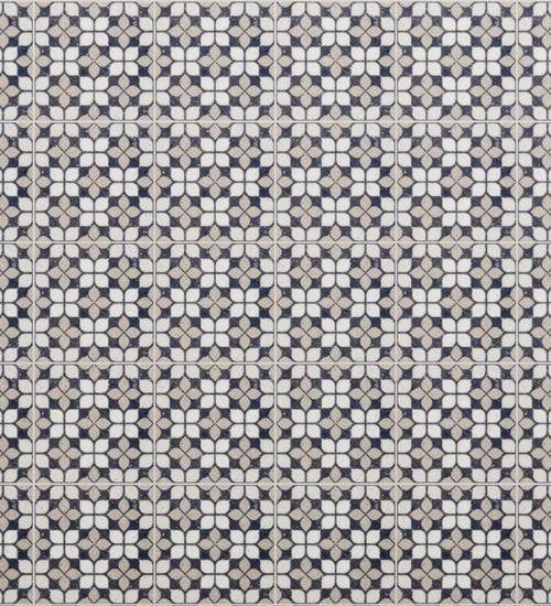 Decoratietegel Del conca Frammenti Multicolor mat 20x20 cm