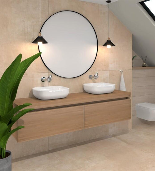 Vloertegel Fondovalle Portland Beige mat