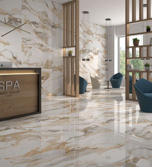 Sampletegel Geo tiles Crash Beige glans