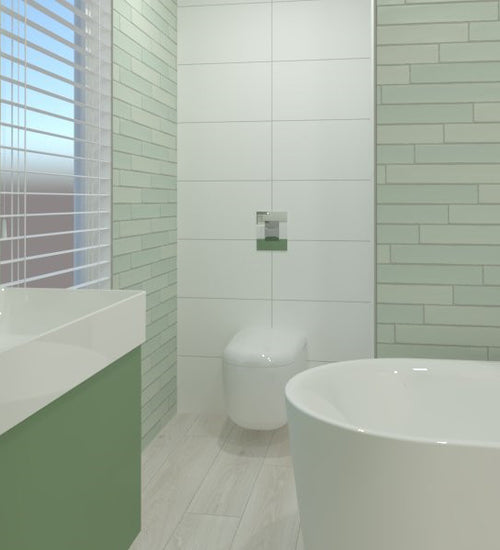 Sampletegel Sottocer Sense Groen mat