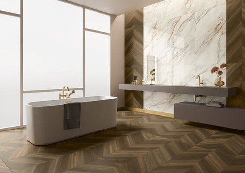 Vloertegel Villeroy & boch Marble arch Bruin mat