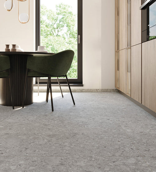 Vloertegel Rako Rave Grijs mat 60x60 cm