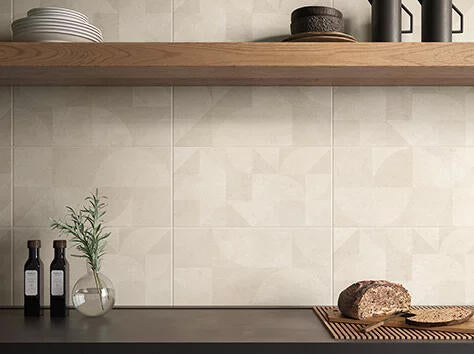 Wandtegel Villeroy & boch Silent mood Creme mat 30x60 cm