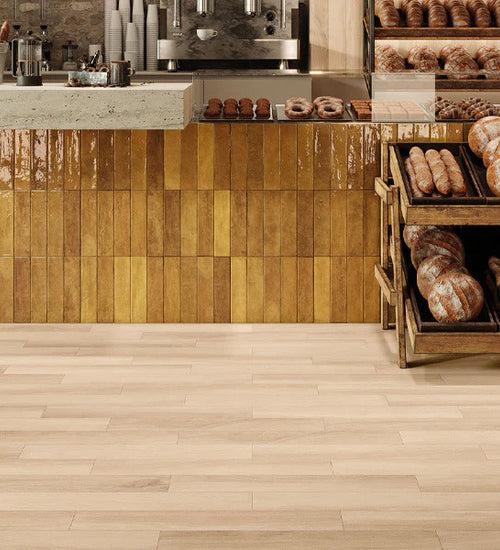 Vloertegel Baerwolf Bois Beige mat 10x60 cm