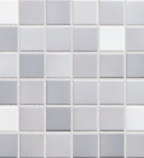 Mozaiektegel Aws Fresh Grijs glans