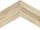 Beige mat 10x53 cm