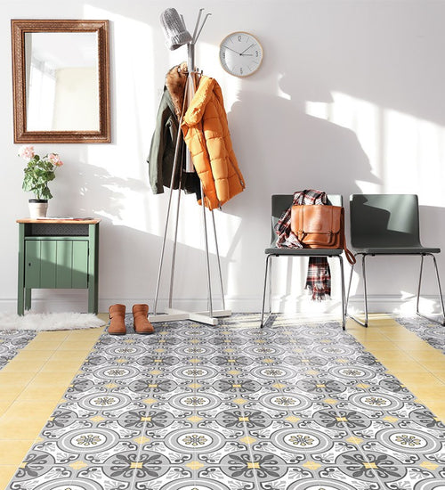 Sampletegel Sottocer Egmont Geel mat