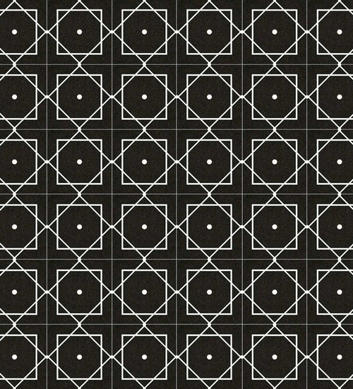 Vloertegel Vives Alameda-R Eliseos Grafito 20x20 cm