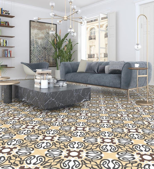 Vloertegel Vives Alameda-R Suanzes Pardo 20x20 cm