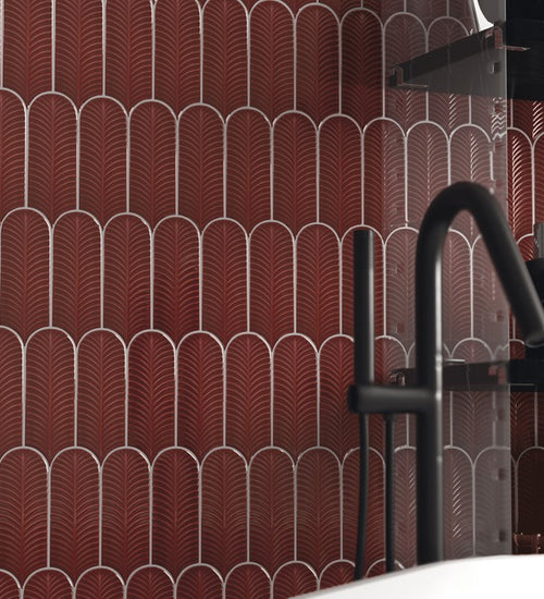 Sampletegel Cifre Alma Scale Garnet Brillo