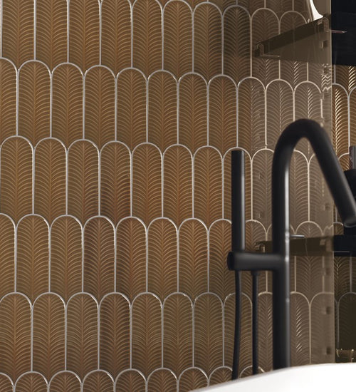 Wandtegel Cifre Alma Scale White Brillo 8x21,5 cm