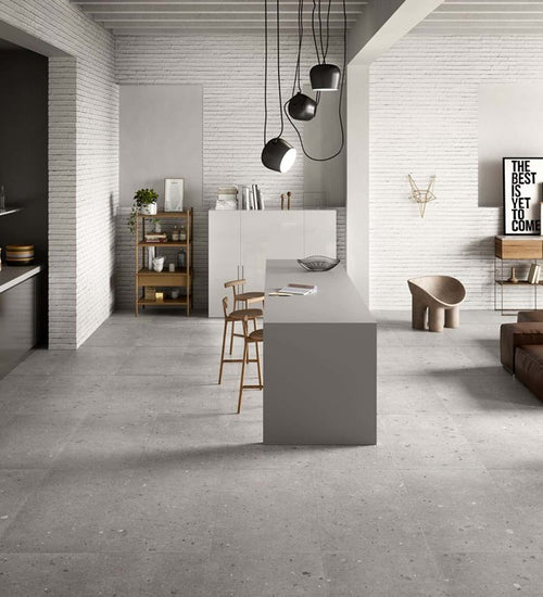Vloertegel Emilgroup Alter Ego Grigio 60x120 cm