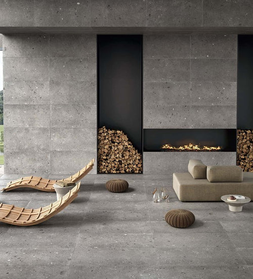 Vloertegel Emilgroup Alter Ego Grigio 60x60 cm