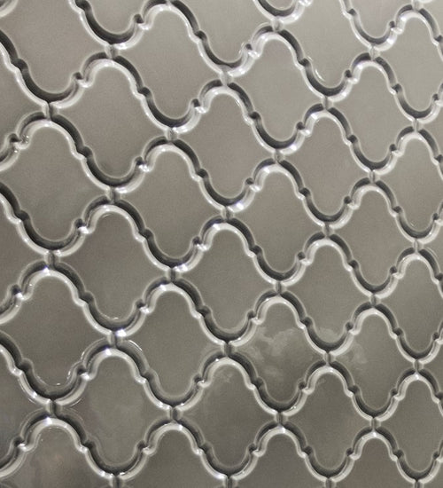 Wandtegel Adex Arabesco Biselado 15x8,5 cm Silver Sands