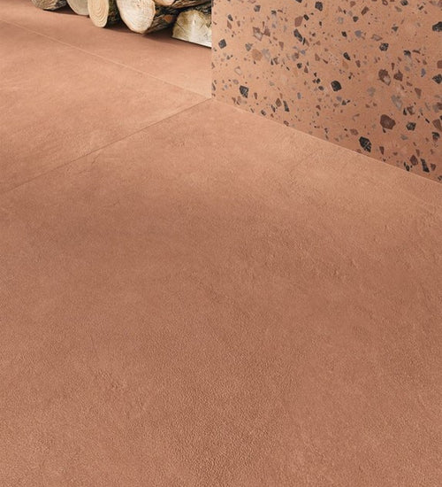 Vloertegel Carmen Argillae Coccio Coral Rect 60x60 cm